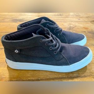 Women’s Top-Sider Sperry blue ankle shoes. Size 7